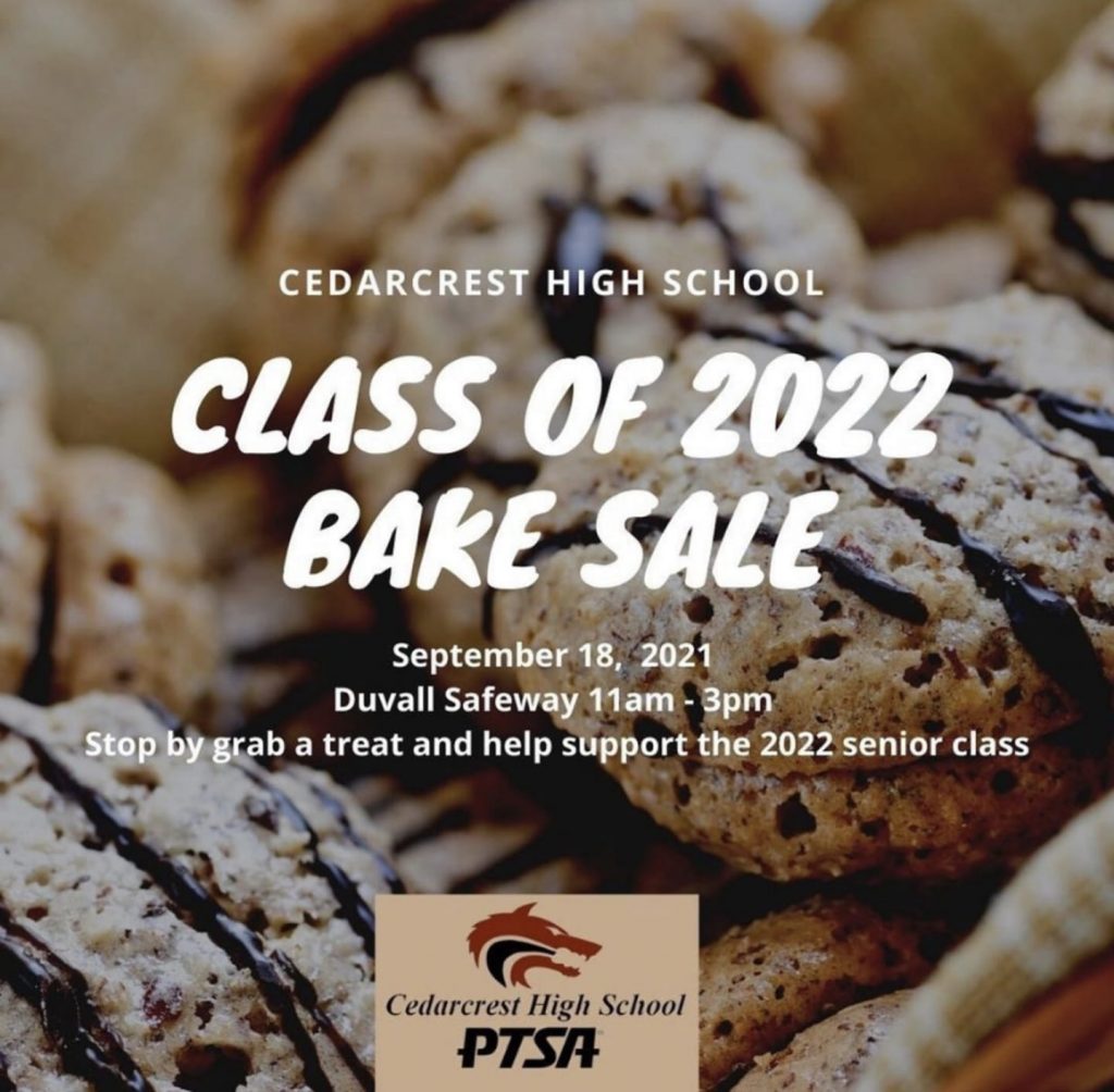 September Bake Sale